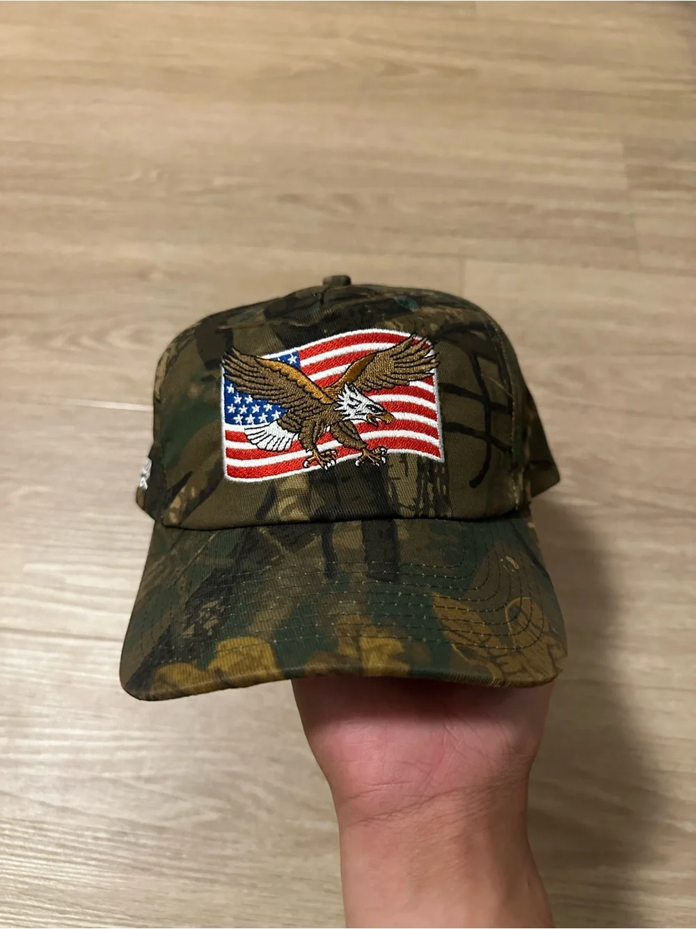 Seager USA Camo SnapBack Hat